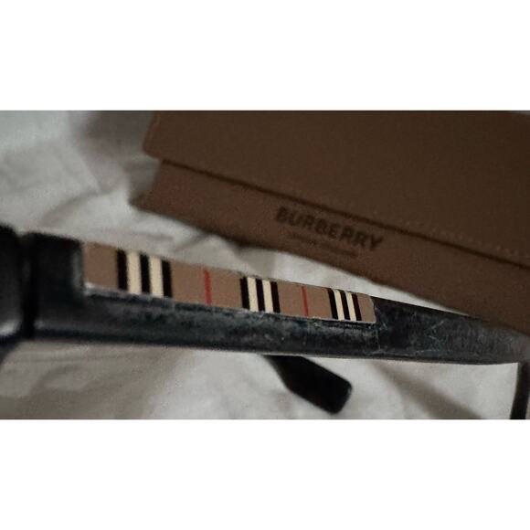 Burberry Edison 53/20/145 Men's Square Eyeglasses With Matching Case & Box - Picture 7 of 16